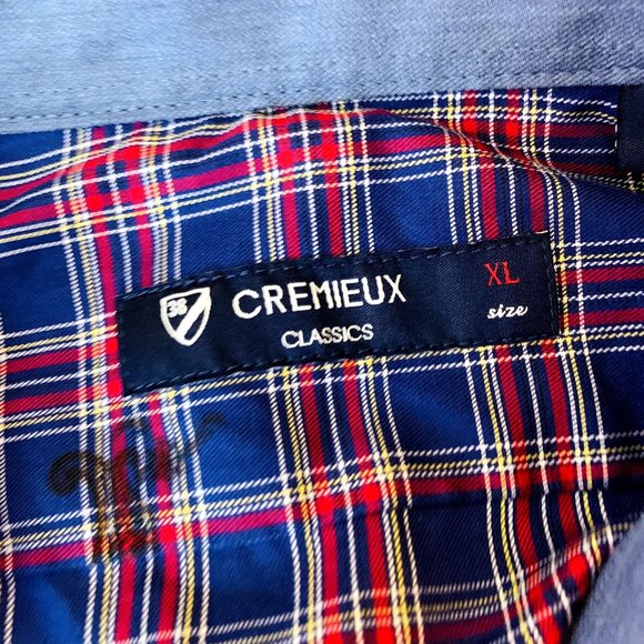 NEW Cremieux Classics Mens Shirt Button Front Long Sleeve Multicolor Plaid XL - Picture 11 of 14